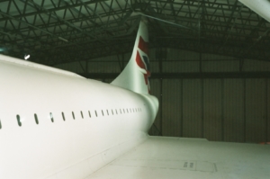 Fuselage of Concorde